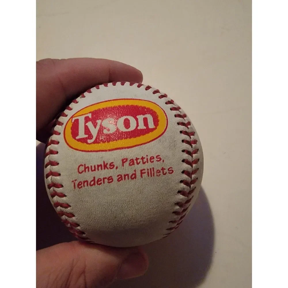 Baseball Tyson chicken baseball with Milo and Skippy Chunks, Patties, Tenders